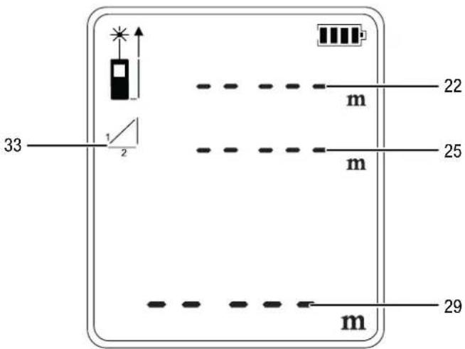 TROTEC BD21 - Mesure de hauteur indirecte (Pythagore) - 3