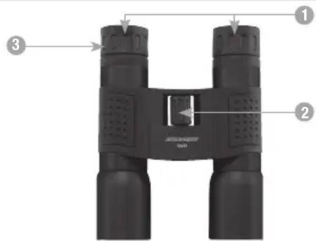 Umarex Alpina Sport 12x32 - RéGLAGE DE LA DISTANCE ENTRE LES DEUX YEUX - 1