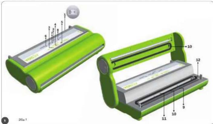 Zepter VacSy Sealing Unit VSS - - VACSY® APARAT ZA VAKUUMIRANJE - 1