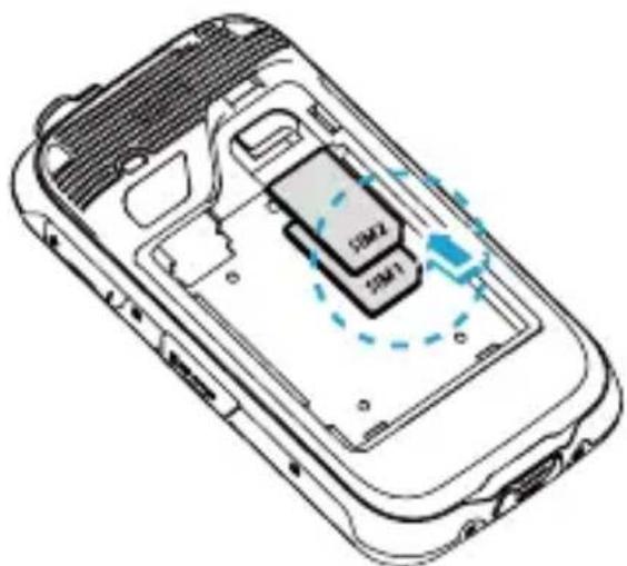 MTT Smart Fun - Insert SIM card into SIM1 holder. - 1