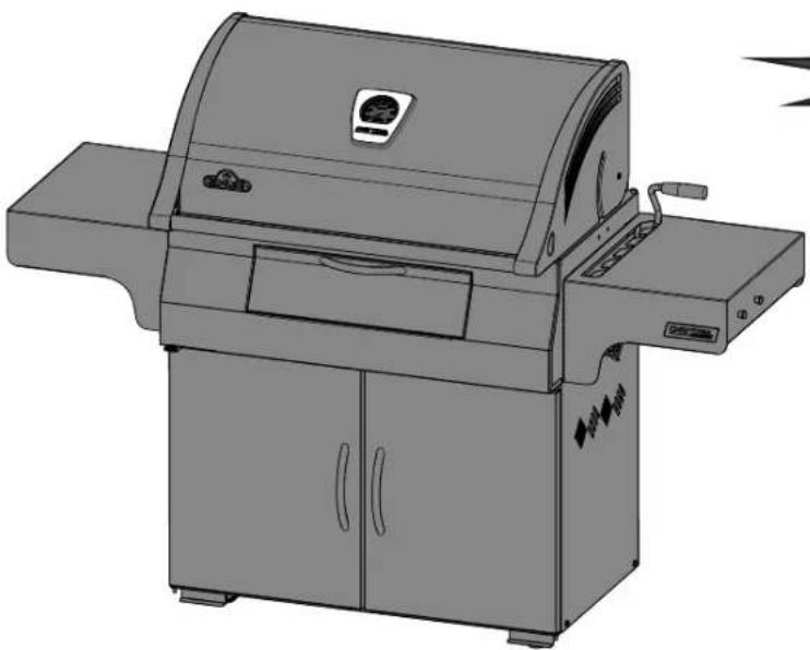 Napoleon PRO 605CSS - KOLGRILL FÜR UTOMHUSBRUK - 3