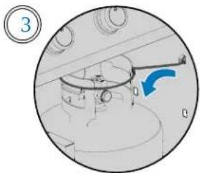Napoleon ROGUE 425 - A un cylindre de propane : Option 1 - 2