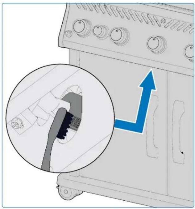 Napoleon ROGUE 425 - Insect Screen and Burner Ports - 1