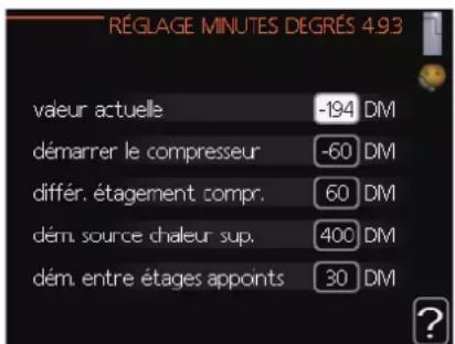 MITSUBISHI FDCW71VNXA - Menu 4.9.3 - réglage minutes degrés - 1
