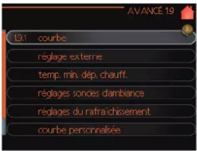 MITSUBISHI FDCW71VNXA - Menu 1.9 - avancé - 1