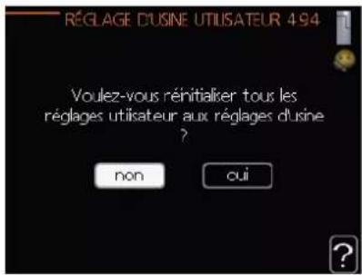 MITSUBISHI FDCW71VNXA - Menu 4.9.4 - réglage d'usine utilisateur - 1