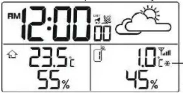 TECHNOLINE WS 9252 - ICE ALERT - 1