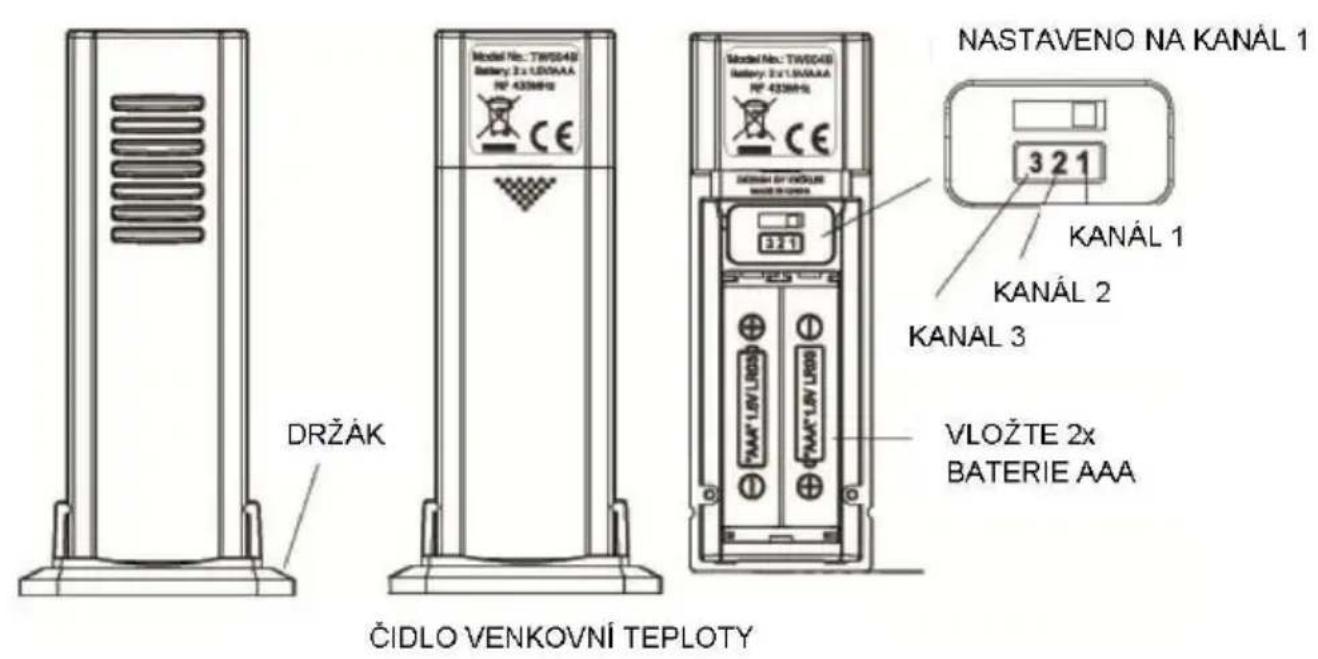 TECHNOLINE WS 6720 - Baterie a bezpečnostní varování - 4
