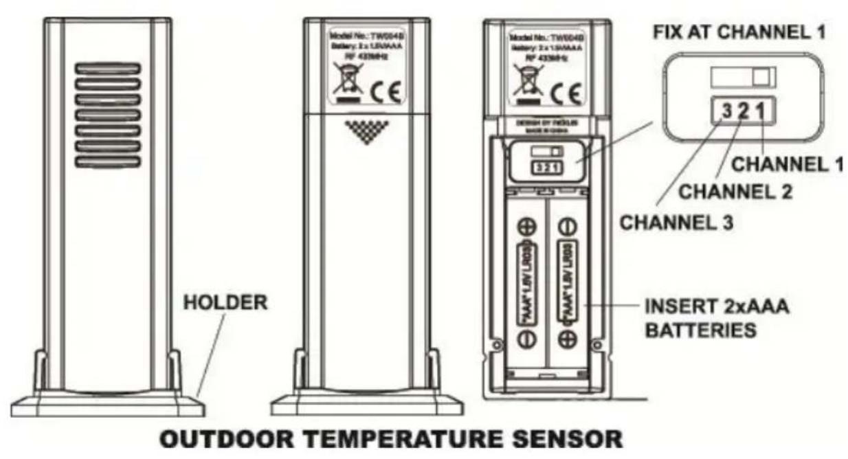 TECHNOLINE WS 6720 - Batteries safety warnings - 4