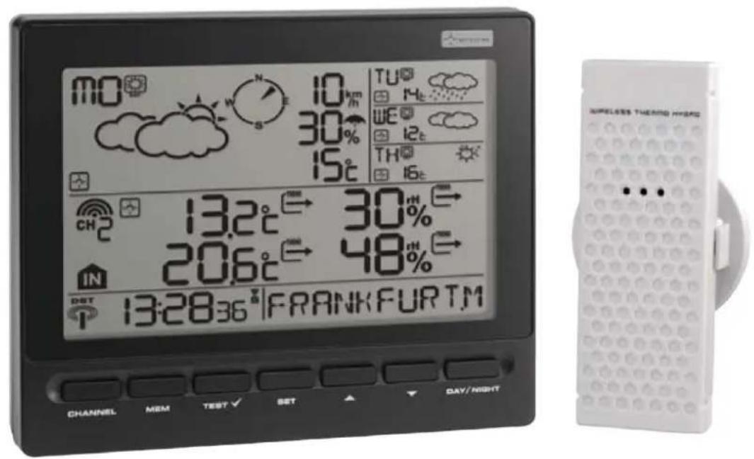 TECHNOLINE WM 5300 - Technoline Wetterstation mit Thermo-Hygrometer - 1