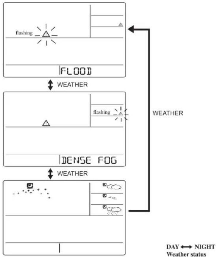TECHNOLINE WM 5300 - INFORMAZIONI SU CONDIZIONI METEOROLOGICHE CRITICHE - 2