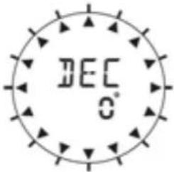 TECHNOLINE EA 3050 - De Declinaehoek instellen - 1