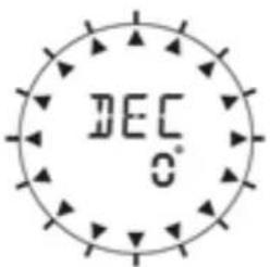 TECHNOLINE EA 3050 - Réglage de la déclinaison d'angle - 1