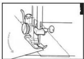 Aigger HSM5657A - Bringing the bobbin thread up (illustration 33) - 4