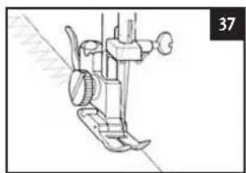 Aigger HSM5657A - Bringing the bobbin thread up (illustration 33) - 6