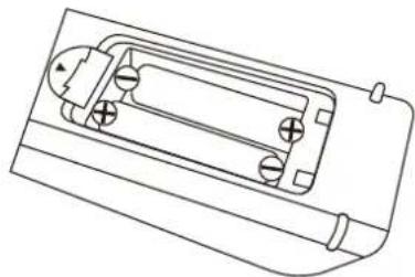 MT Logic TFDVD2320HD - 3- Fitting the Remote Control Batteries - 2