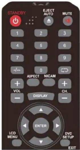 MT Logic TFDVD2320HD - Het gewenste TV-kanaal selecteren - 1
