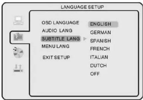MT Logic TFDVD2320HD - - Subtitle Language - 1