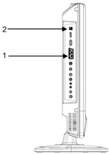 MT Logic TFDVD2320HD - Connect with SCART signal - 1