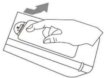 MT Logic TFDVD2022MT - 3- Les piles de la télécommande - 1