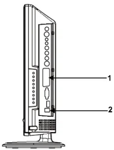 MT Logic TFDVD2022MT - Anschluss für Scartsignal - 1
