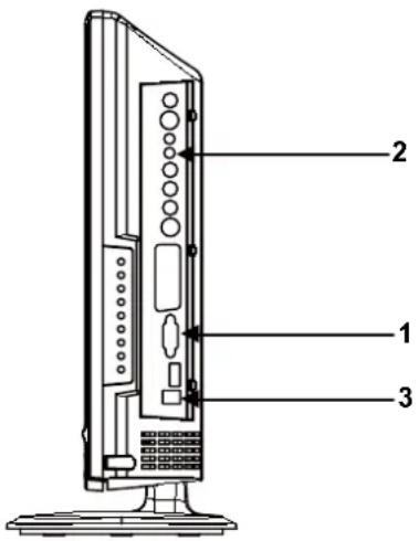MT Logic TFDVD2022MT - A) Connexion à un signal PC - 1