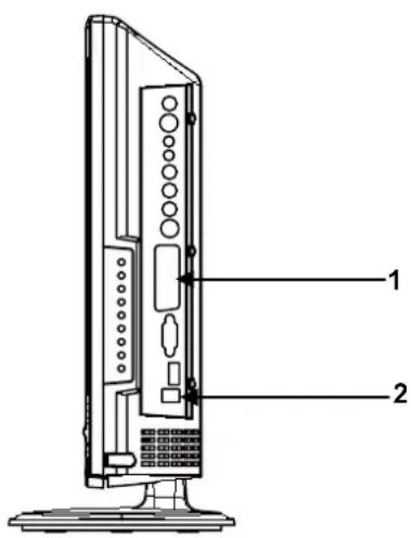MT Logic TFDVD1522MT - Anschluss für Scartsignal - 1