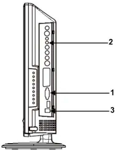 MT Logic TFDVD1522MT - A) Verbinden met een PC-signaal - 1