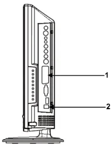 MT Logic TFDVD1522MT - Connect with SCART signal - 1