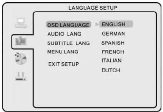 MT Logic TFDVD1522MT - Taal Set-up - 1