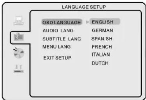 MT Logic TFDVD1522MT - Language Setup - 1