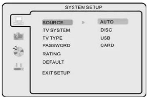 MT Logic TFDVD1522MT - Systemeem Set-up - 1