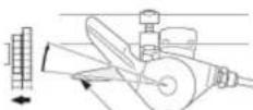 WAYSCRAL Sporty 655 - 5) Utilizzazione e regolazione del deragliatore - 2
