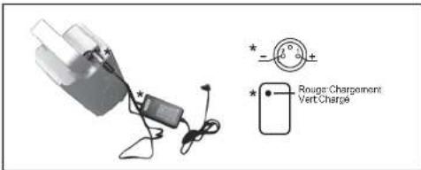 Rouge: Chargement Vert-Charge