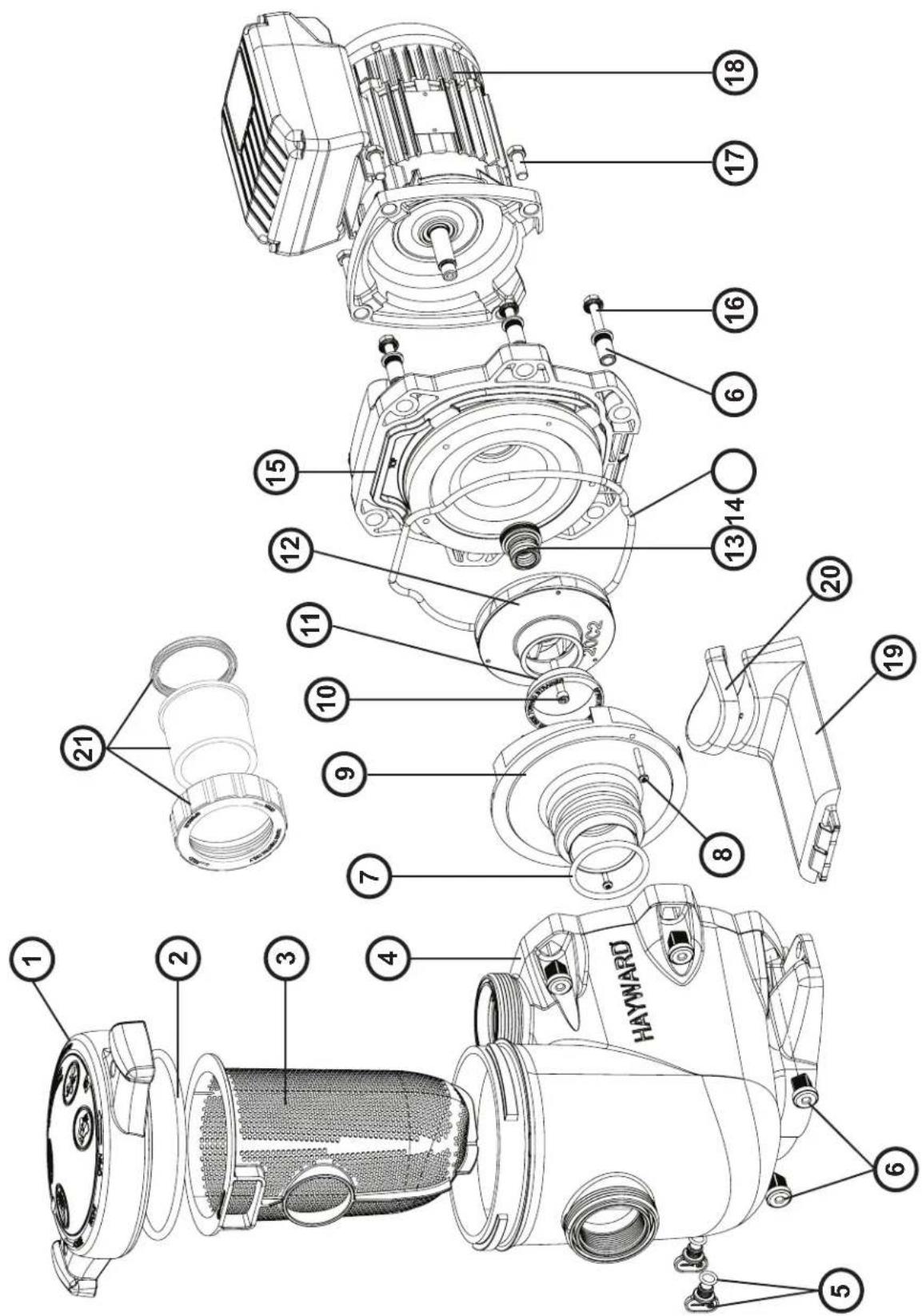 HAYWARD TriStar VST - Замечание - 1
