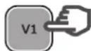 HAYWARD TriStar VST - In Manual mode: selecting, setting and saving a custom speed - 1