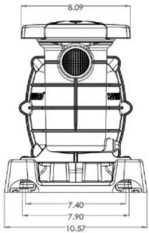 HAYWARD PowerFlo II - Dimensions du produit - 1