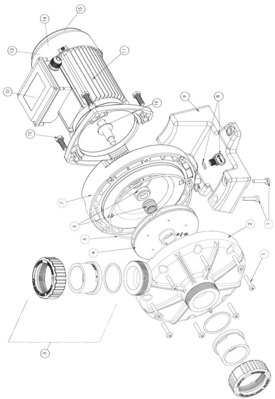 HAYWARD Booster - D) Noisy pump - Check for - 3