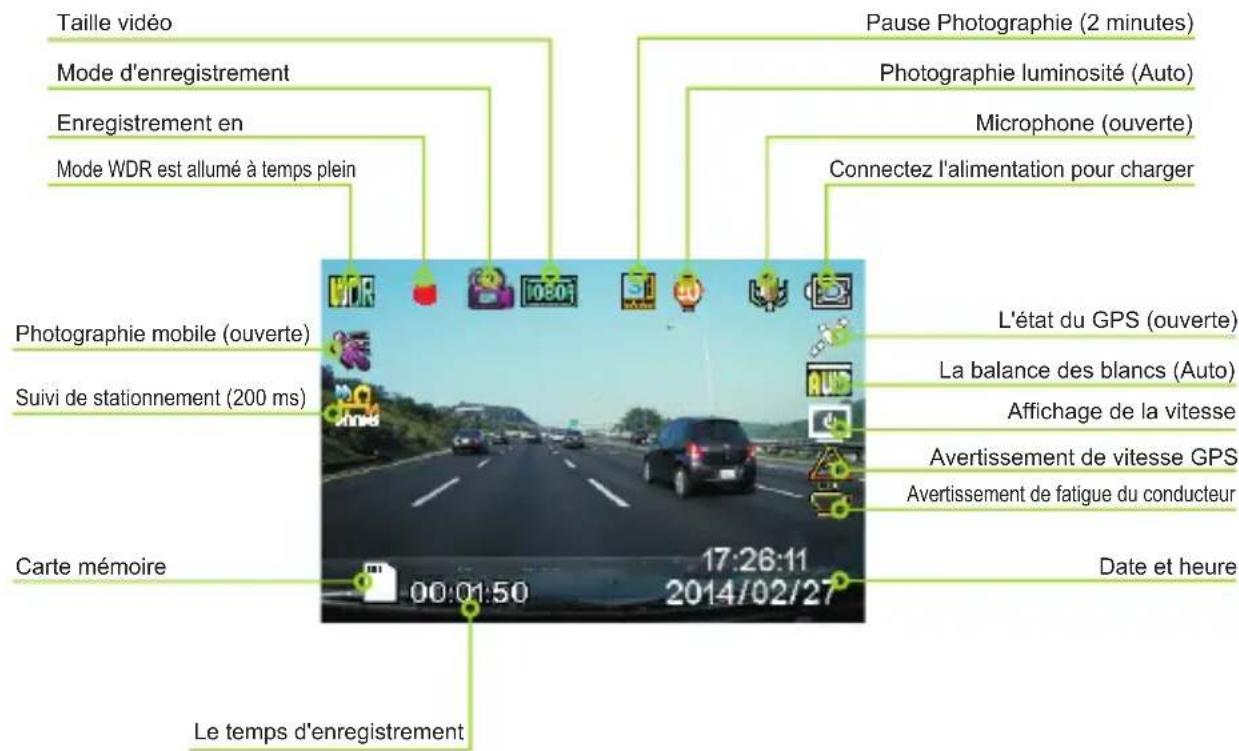DOD LS360W - Enregistrement video - 1