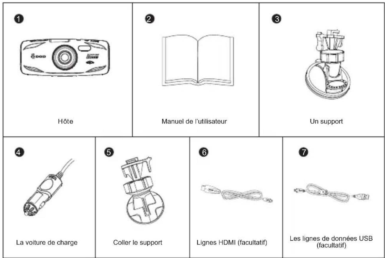 DOD LS360W - CONTENU DE L'EMBALLAGE - 1