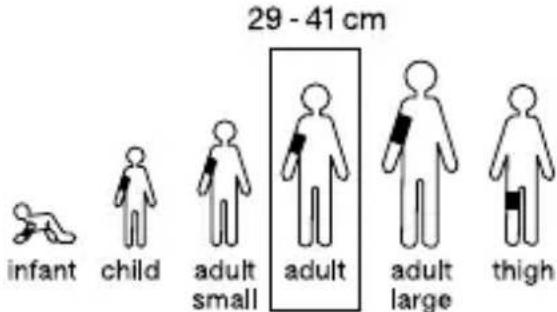 HEINE Gamma G7 - Passande manschettstorlek - 1