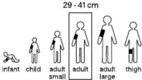 HEINE Gamma G7 - Appropriate cuff size - 1