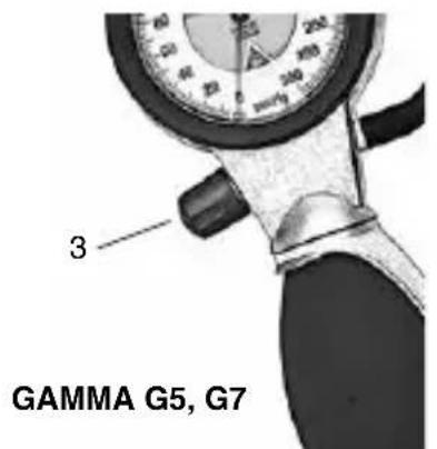 HEINE Gamma G7 - Prise de la tension - 2
