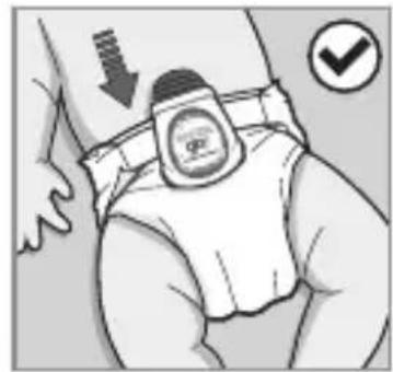 Snuza Go SE - POSITIONNEMENT DE VOTRE GO! - 3