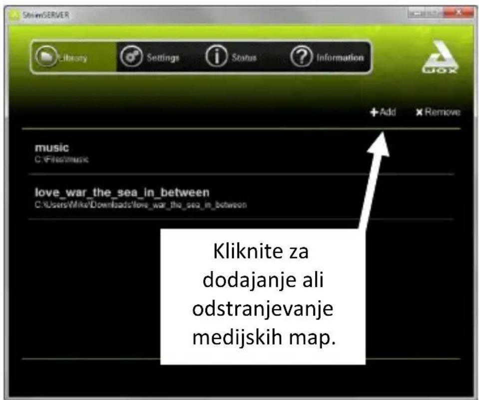 AwoX Striim StriimLight WiFi Color - Uporaba applikacije AwoX StriimSERVER - 2