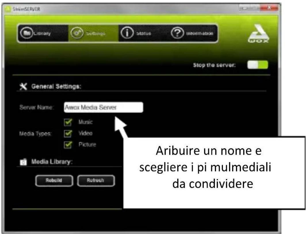 AwoX Striim StriimLight WiFi Color - Uso di AwoX StriimSERVER - 1
