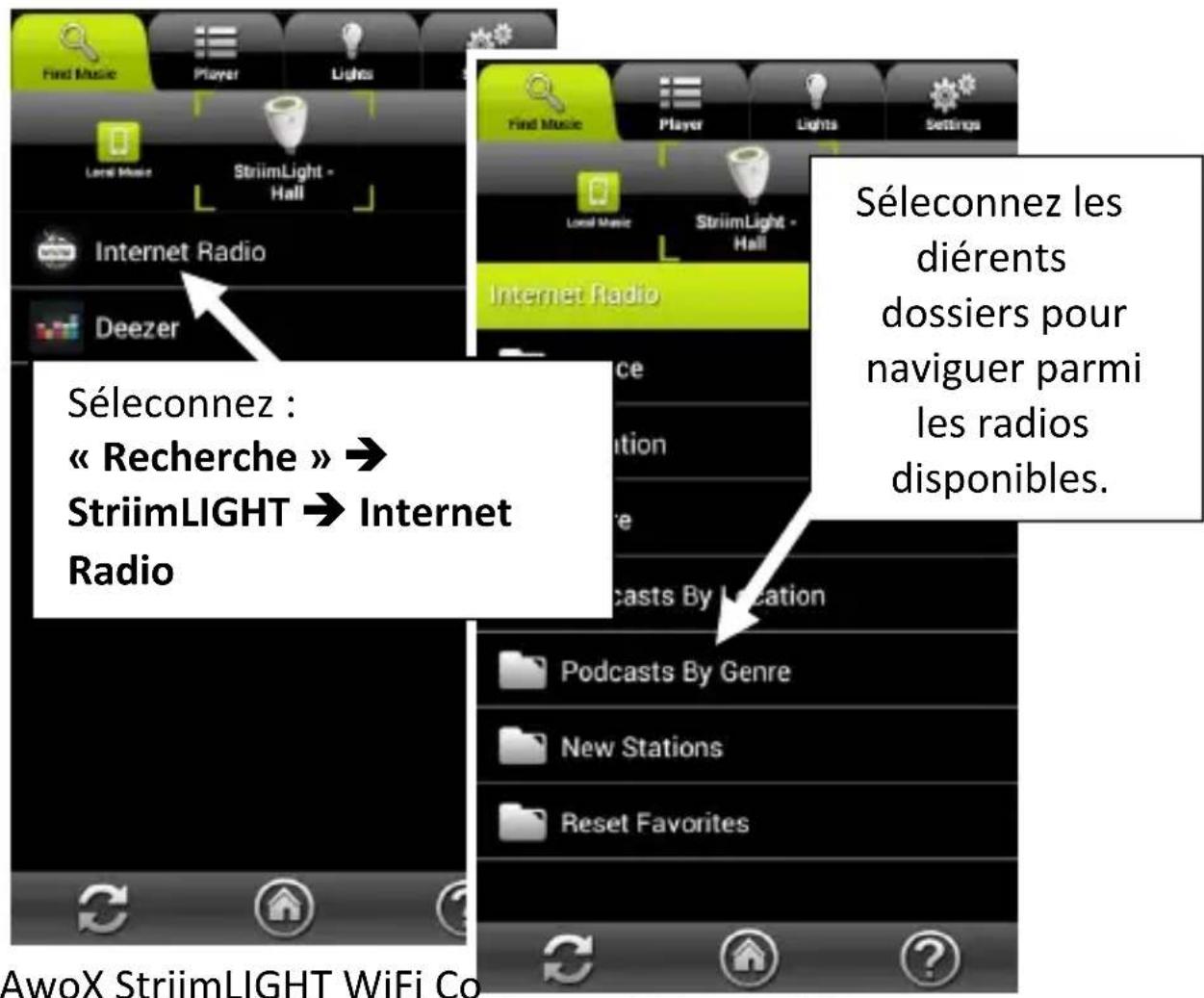 AwoX Striim StriimLight WiFi Color - Lire une web radio via l'ampoule StriimLIGHT WiFi - 1
