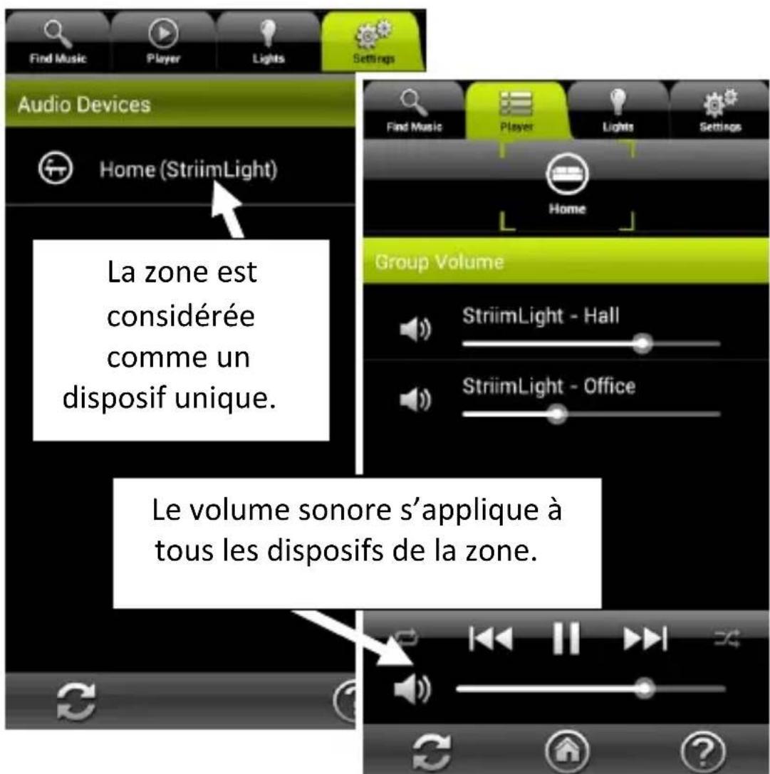 AwoX Striim StriimLight WiFi Color - Lire de la musique dans une zone (comprenant plusieurs ampôules StriimLIGHT) - 1