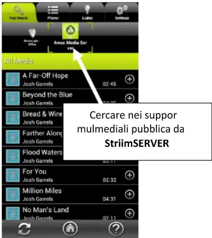 AwoX Striim StriimLight WiFi Color - Uso di AwoX StriimSERVER - 3