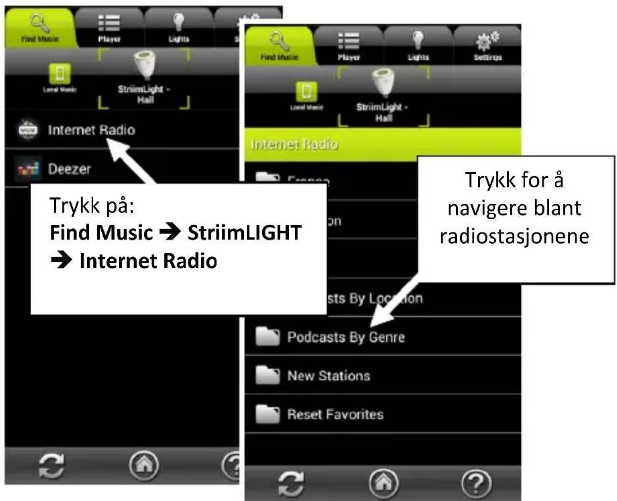 AwoX Striim StriimLight WiFi Color - Spille Interne-radio med StriimLIGHT WiFi - 1